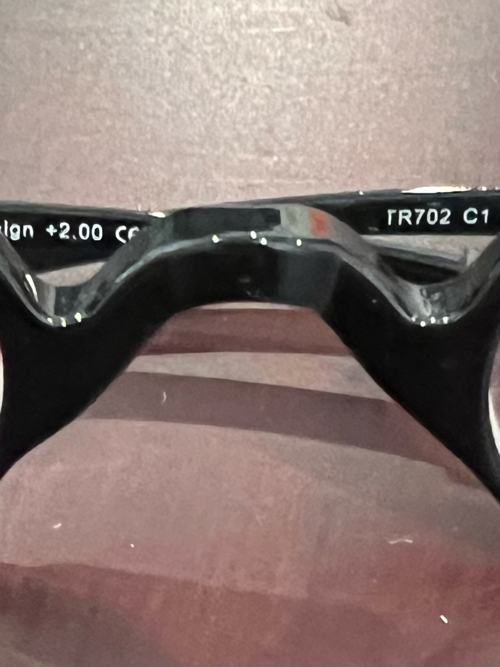 Black TR702 C1 Swim/Goggles Wearable - Optical +2.00